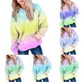 thumbnail image 1 of newwalpole Girls Hoodies Sweatshirts Solid Color Long Sleeve with Pocket Tops Pullover Sweatshirt Clothes Light Yellow for Size 9-10 Years, 1 of 5