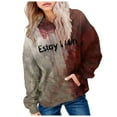 thumbnail image 1 of newwalpole Girls Sweatshirt Hoodie Tie Dye Neon Shirt Kids Boys Sweatshirts Youth Hoodies Cute Clothes for Teen Girls Red for Size 13-14 Years, 1 of 5