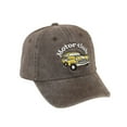 thumbnail image 1 of newwalpole Kid's Embroidered Car trcuker Hat Vintage Washed Cotton Adjustable Baseball Cap for Boys Girls Ages 2-9 Coffee for Size One Size, 1 of 6
