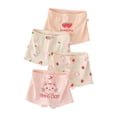 thumbnail image 1 of newwalpole Little Girls Underwear Soft Breathable Cotton Panties with 8 Packs Toddler Panties Boyshorts 2-10 Years Beige for Size XXL, 1 of 5