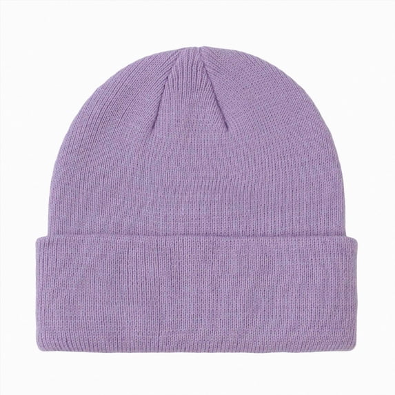 newwalpole Toddler Beanie Kids Warm Knit Beanie Hat Baby Boys Girls Knit Caps Classic Autumn Winter Hats(Purple,4-6 Years)