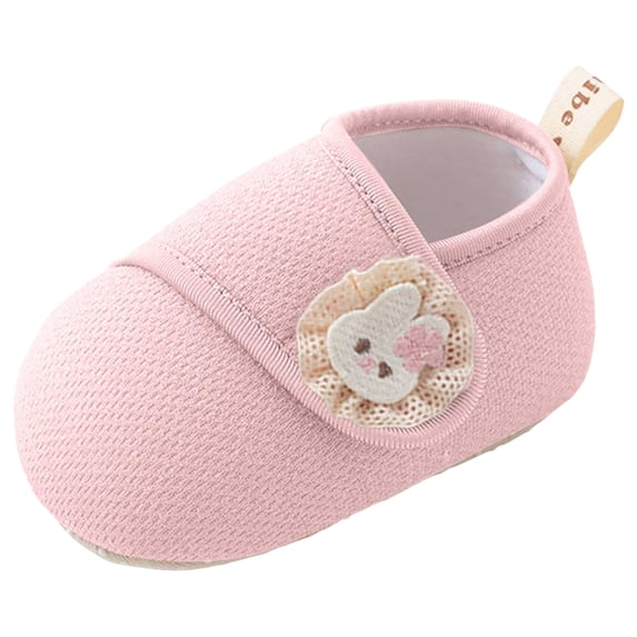 newwalpole Toddler Slippers Boys Girls House Slippers Kids Winter Boots Warm Lightweight House Shoes Non-slip Indoor Slipper Shoes Pink for Size 4.5