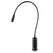 nextled cree led work light with flexible gooseneck and magnetic base, 200 lumen, 20-inch flexible gooseneck, zoomable lens, ip54 rating water proof. for work bench, auto repairing, grill light