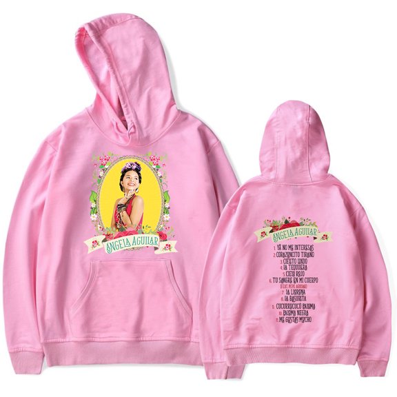 Ángela Aguilar Hoodie Merch For Men/Women Unisex Long Sleeve Sweatshirt Hooded Pullover Hiphop Streetwear