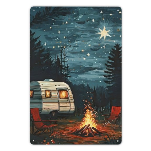 night sky Novelty Sign