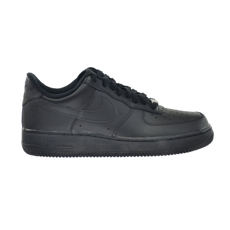 nike air force 1 '07 women's shoes black/black 315115-038