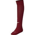 thumbnail image 1 of nike classic cushioned socks 394386 677 (maroon, large), 1 of 2