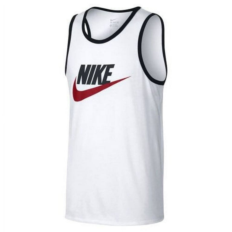 Red Nike Tank Tops Nike Ace Logo Vest Nike Men's Ace Logo Tank Top - Main Image