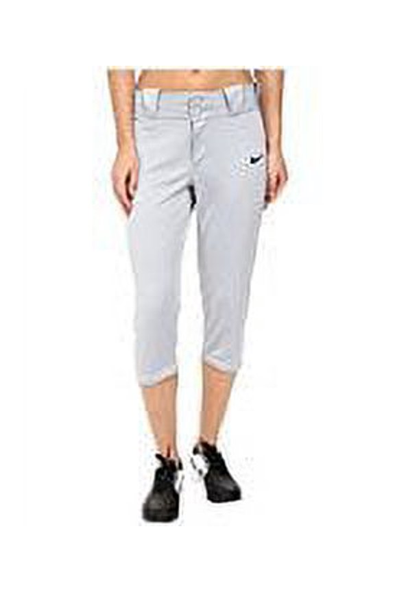 Women's Nike NK Diamond Invader Softball Pant Wolf Grey/Black