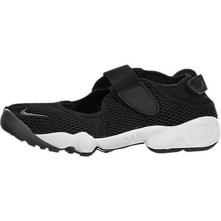 nike womens air rift BR running trainers sneakers shoes (US 10, black cool grey white 001) -