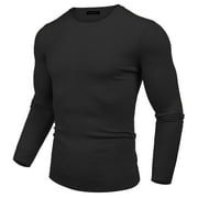 nine bull Men Knitted Sweaters Crew Neck Long Sleeve Slim Fit Pullover Casual Sweater Lightweight Pullover Sweater