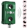 thumbnail image 1 of nine bull Waterproof Ultrasonic Animal Repeller Insect & Pest Repellent, ABS, 1 of 8