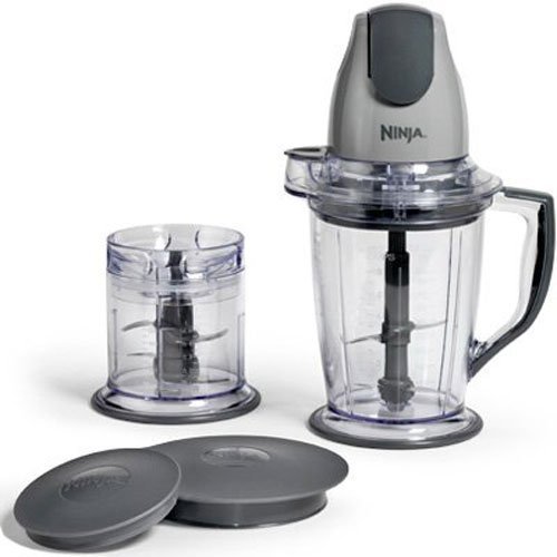 ninja 400watt blender/food processor for frozen blending, chopping and