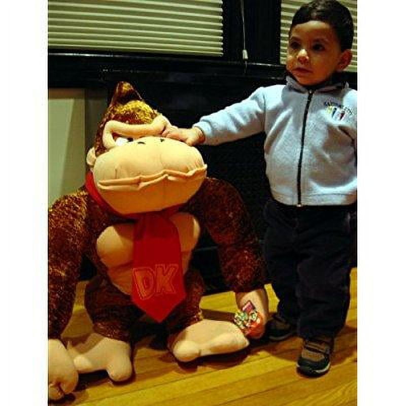 nintendo jumbo plush toy supersize chenille donkey kong