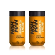 nishman 2 Pack Mattifying Volume Wax Powder C30