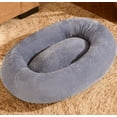 thumbnail image 1 of Nisrada Calming Donut Dog Bed Anti-Anxiety, Self Warming, Cozy Soft Plush Round Pet Bed, Ideal for Both Home & Travel, 1 of 1