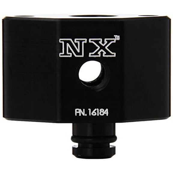 nitrous express 16184 billet aluminum fuel rail adapter