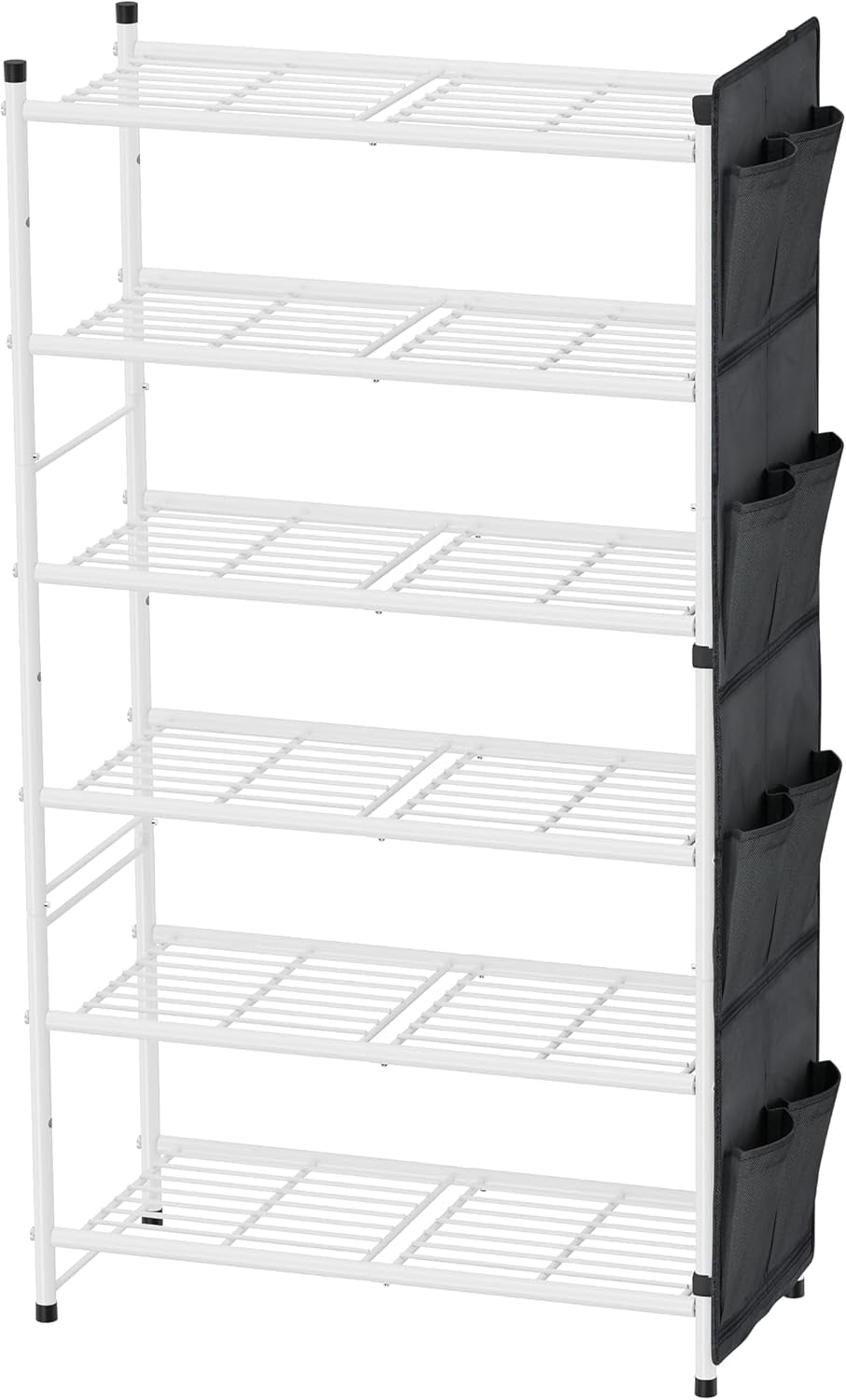 njighty 3 Tier Shoe Rack for Closet 46.5 Inch Extra Long Shoe Storage ...