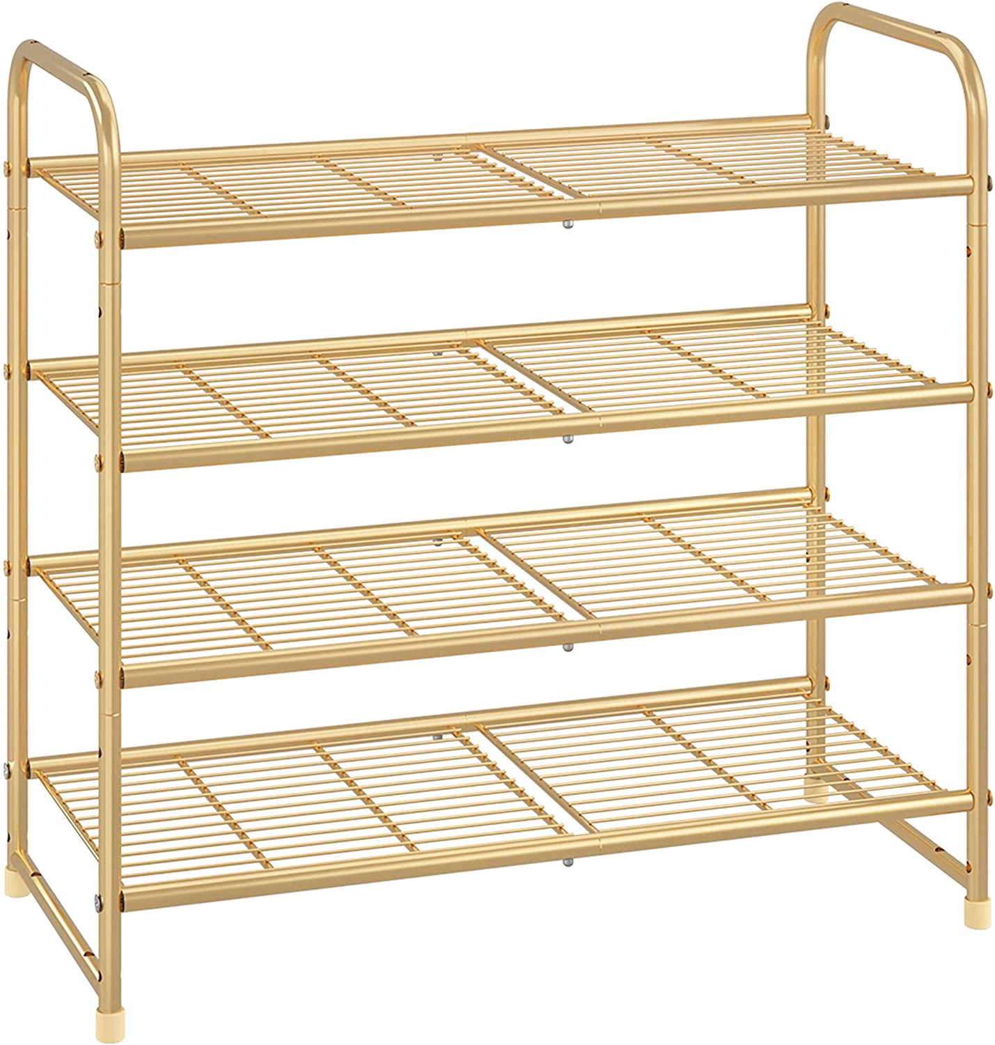 njighty 5-Tier Stackable Shoe Rack Expandable & Adjustable Shoe ...