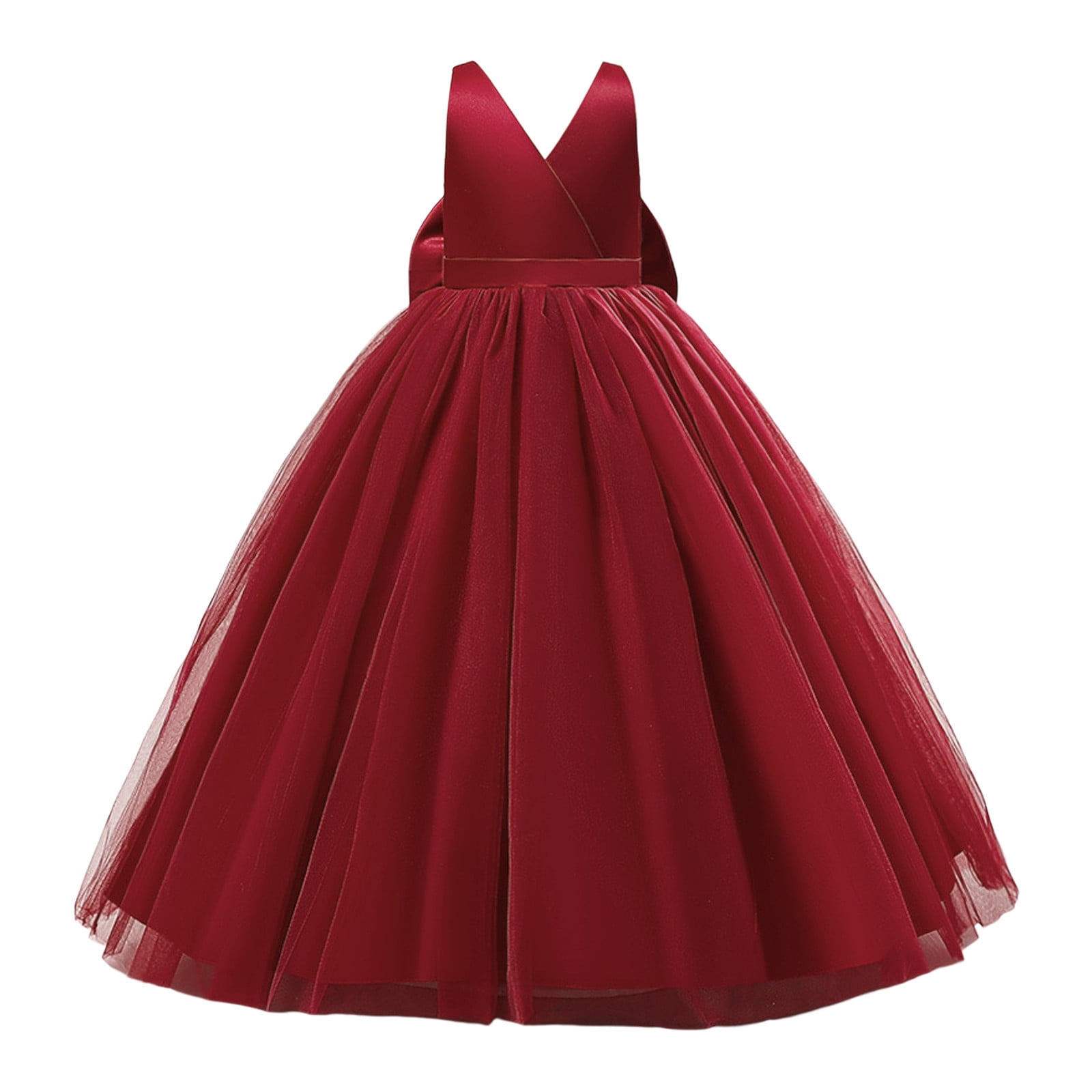 njshnmn Baby Girl Dress Pageant Party Wedding Baby Girl Christmas Dress