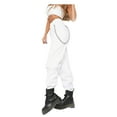 thumbnail image 1 of njshnmn Cargo Pants Women's High Waist Slim Fit Jogger Cargo Pants Women's Casual Pants, White, XXL, 1 of 6