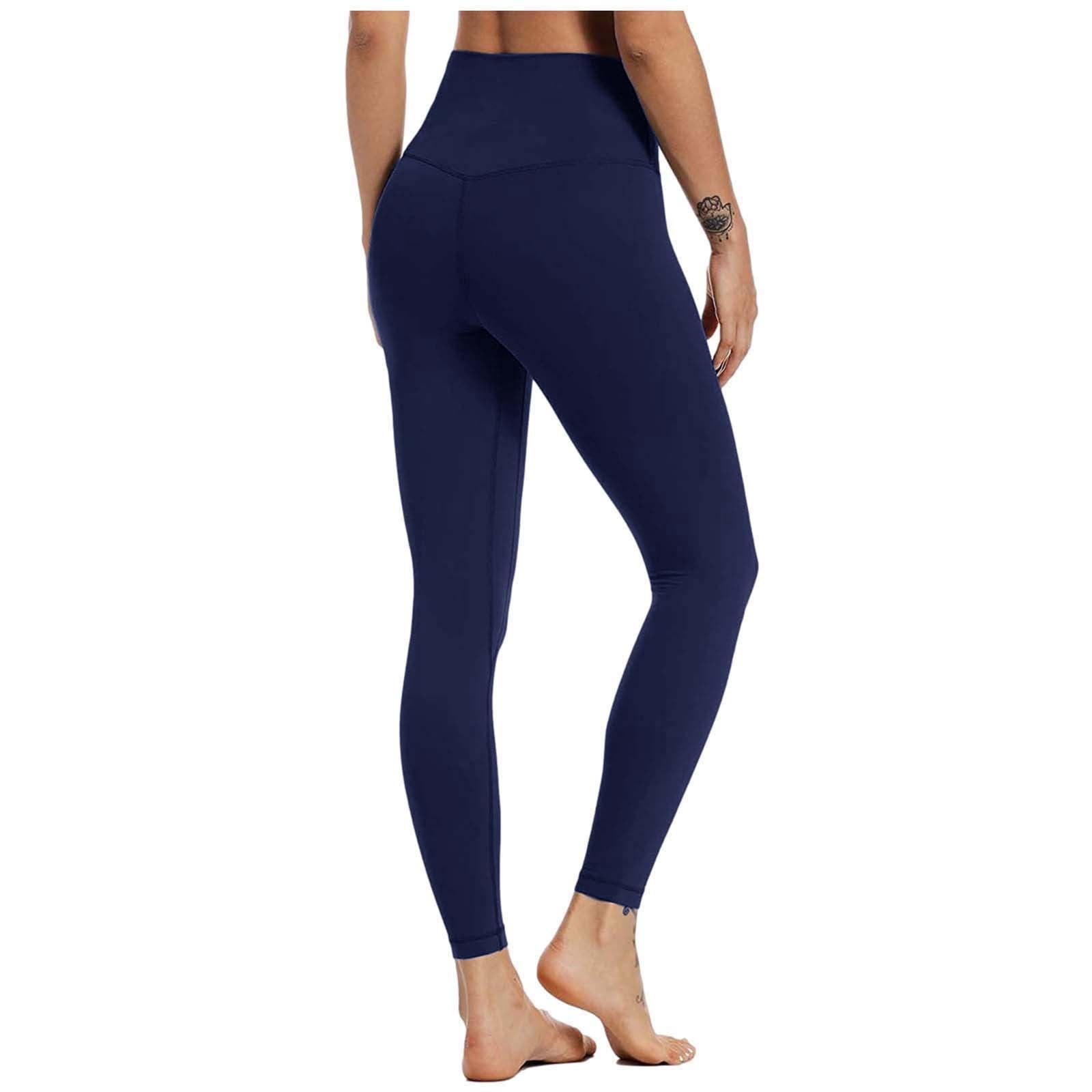 njshnmn High Waisted Yoga Pants for Women Stretchy Skinny Pants Jeans