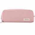 thumbnail image 1 of njshnmn Large Capacity Pencil Case Solid Color Macaron Double Window Functional Pencil Case Girl Pencil Box, 1 of 8
