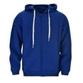 thumbnail image 1 of njshnmn Men's Zip Up Hoodie Winter Jackets for Men, 1 of 8