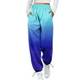 thumbnail image 1 of njshnmn Women Jogger Pants Petite Loungewear Trousers Regular with Pockets, M, 1 of 7