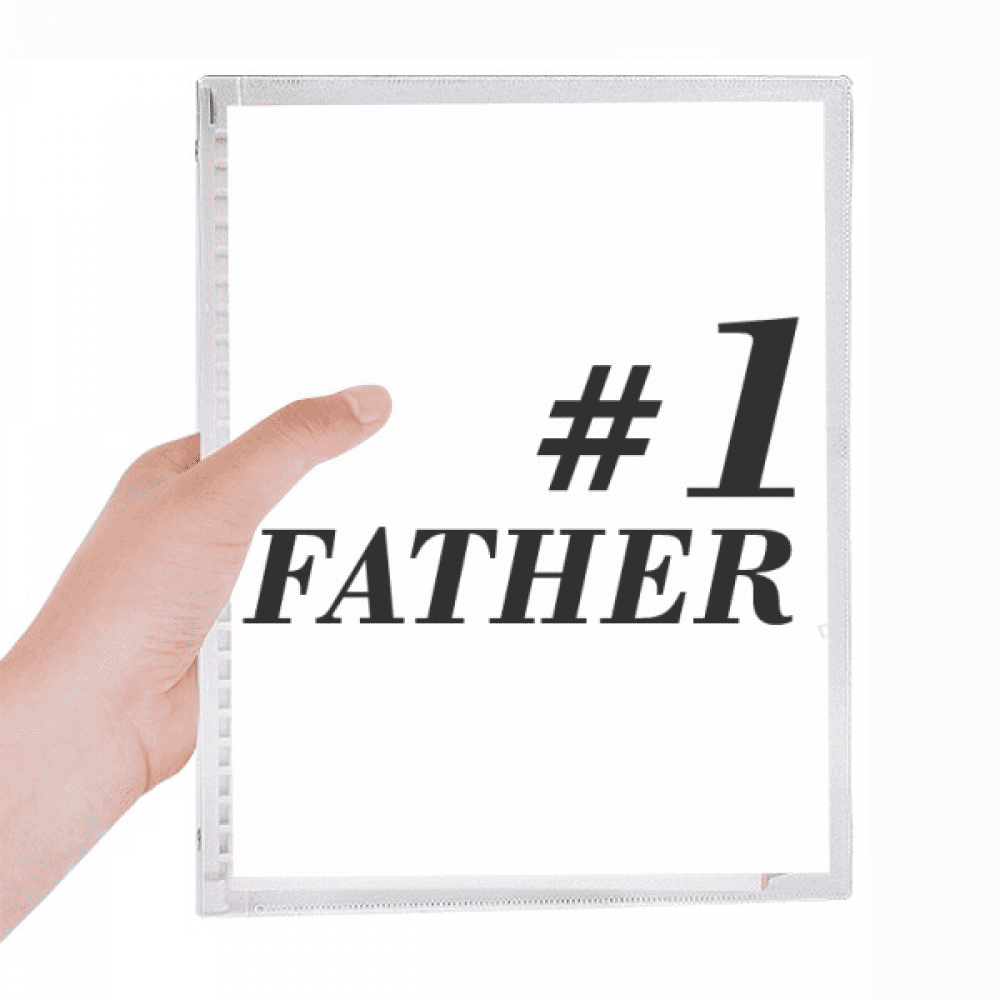 no.1 father dad festival quote notebook loose diary refillable journal statiry