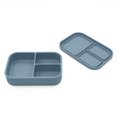 thumbnail image 1 of noüka Bento Lunch Box - Snack & Daycare Size | 5-Sealed Leak Proof Compartments | Made of Food Grade Silicone | Wave, 1 of 8