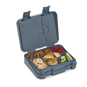 Stackable Latch Lunchboxes noüka Design Bento Lunch Box | Easy to Open Latches | 6 Spill Proof ...
