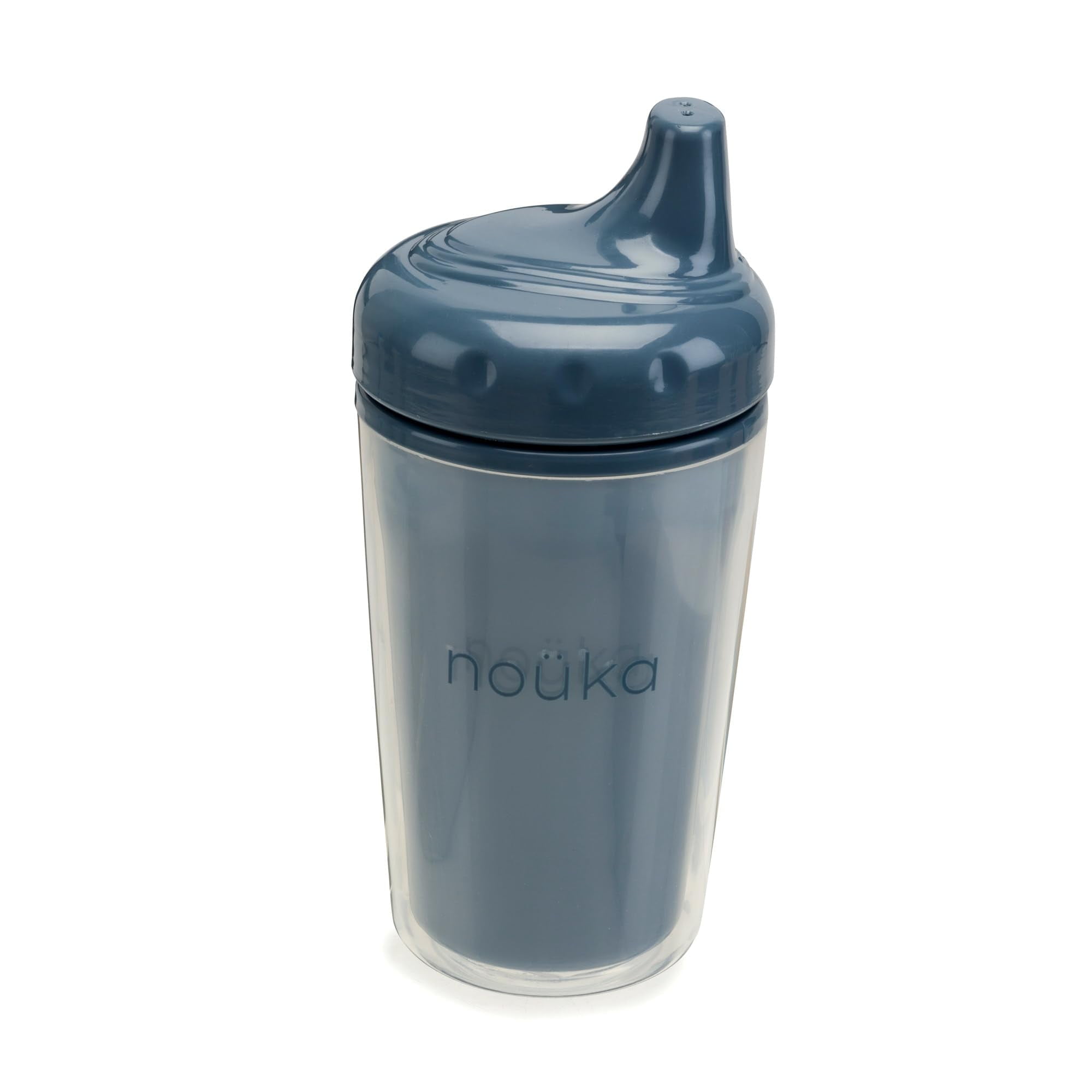 noüka Insulated and Non-Spill Sippy Cup Leak Proof and Easy Grip Keeps Drinks Hot or Cold