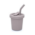 thumbnail image 1 of noüka Straw Cup | 100% Food-Grade Silicone | Spill-Proof | Non-Slip & Soft | Dishwasher Friendly | Bloom | Size 6 Oz, 1 of 7