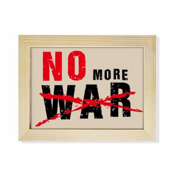 no more war love peworld desktop photo frame picture art decoration painting 6x8 inch