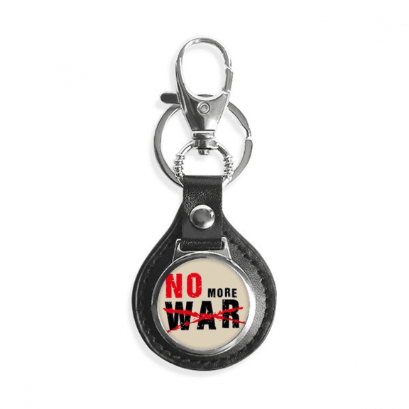 no more war love peworld key link chain keyholder finder hook metal