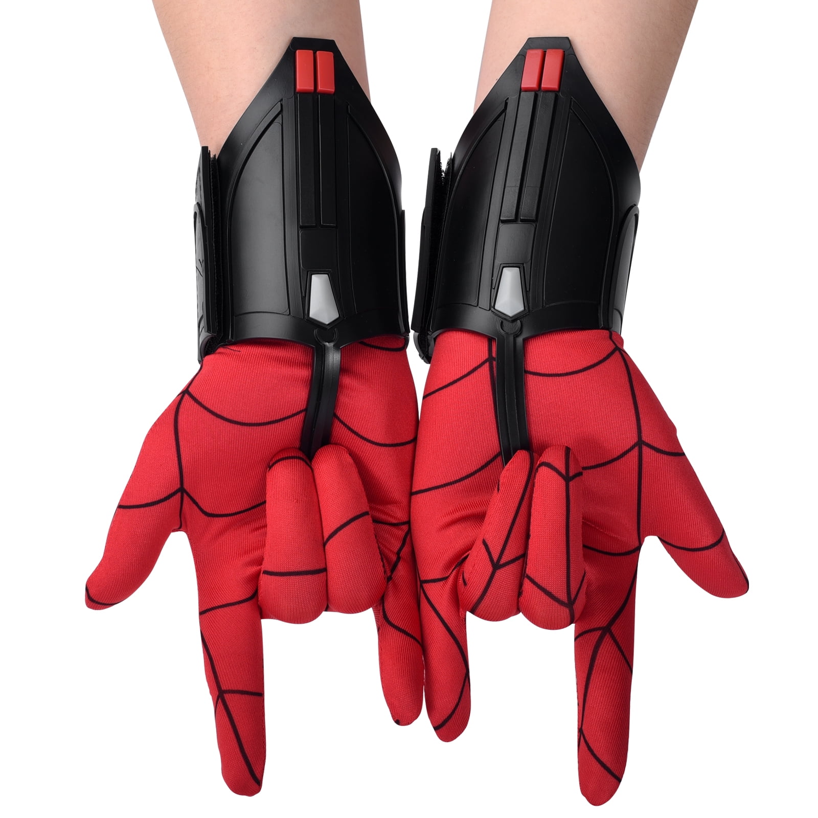 Spider Web Toys Realistic Shooter Play Black and Red Cosplay