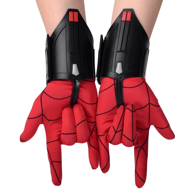 Spider Web Toys Realistic Shooter Play Black and Red Cosplay