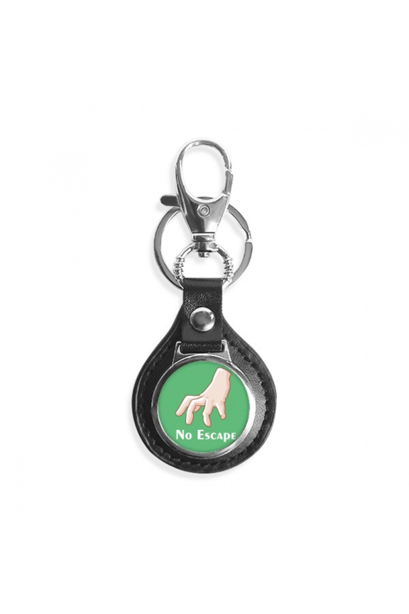 no way out catch seize capture gesture key link chain keyholder finder hook metal