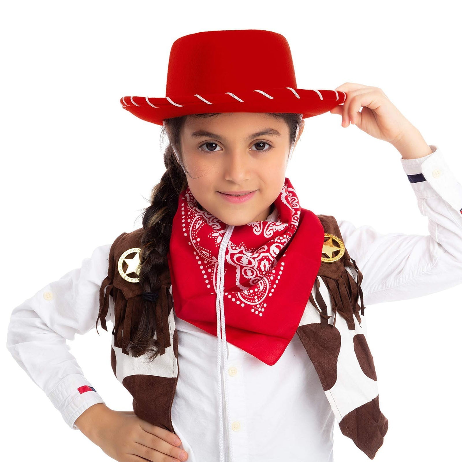 Cowboy Shirt & Hat (Age 3-6) main image 0