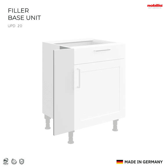 Premium German white base filler 7.8" (20 cm)