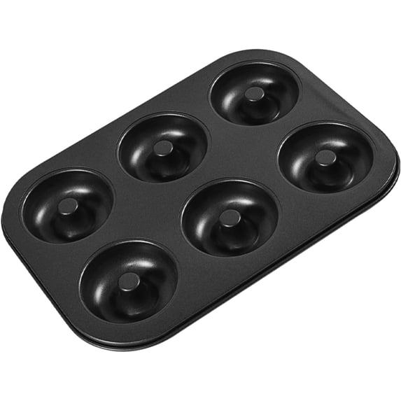 nobrand 1 Pc Donut Pan Doughnut Baking Pan Nonstick Carbon Steel Baking Mold for Homemade Donuts Dessert Baking Oven Tray