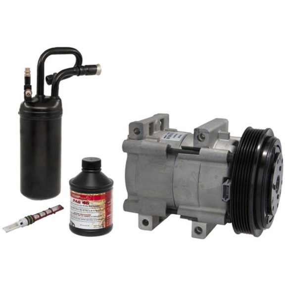 nobrandname 1783NK Complete Air Conditioning Kit Complete Air Conditioning Kit w/New Compressor A/C Compressor Mount and Drive Kit A/C Replacement Kit Fits select: 1998-2001 FORD RANGER