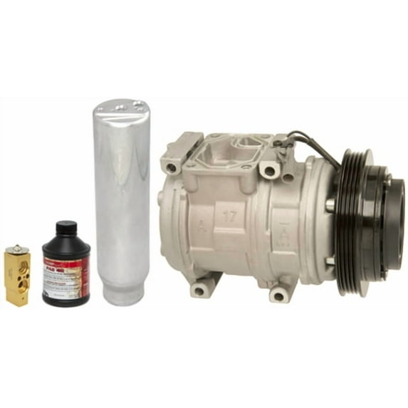 Four Seasons 3321NK Complete A/C Kit With New Compressor, Vacuum & Leak Tested For 1995-2004 Toyota Tacoma 6‑Cyl 3.4L