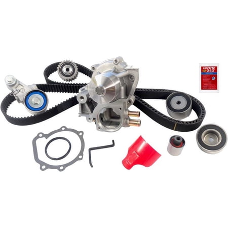 nobrandname TCKWP328N PowerGrip Premium Timing Belt Component Kit with Water Pump Fits select: 2008-2009 SUBARU OUTBACK, 2005-2009 SUBARU LEGACY