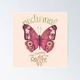 thumbnail image 1 of nocturnal burgundy moth running on coffee Poster - 1168, 1 of 3