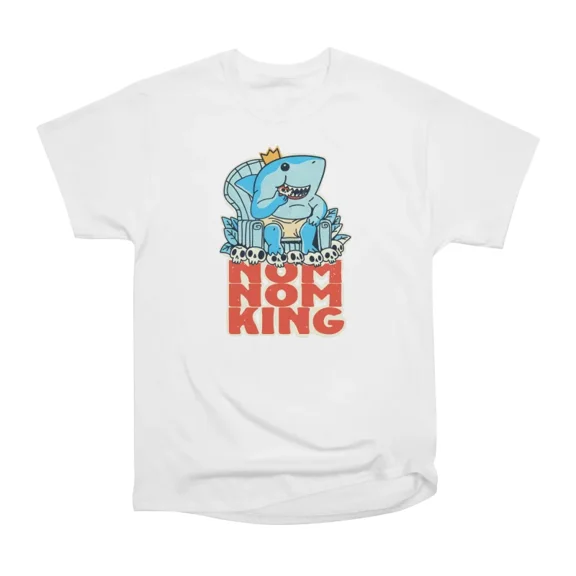 nom nom king T-Shirt Tee Gift For Him Merch For Her Apparel For Friend