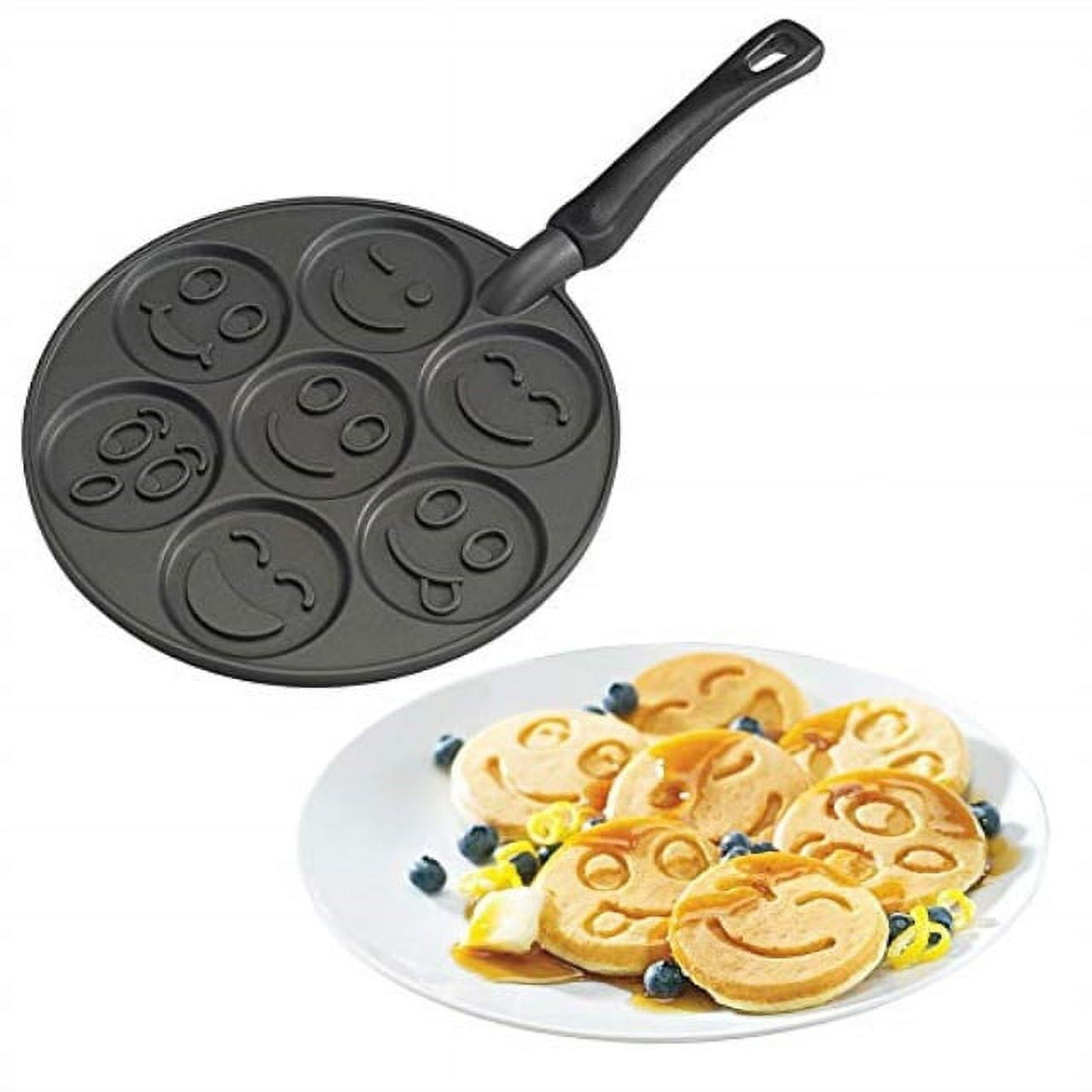 nordic ware smiley face pancake pan