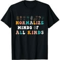 thumbnail image 1 of normalize minds of all kinds autism Awareness T-Shirt, 1 of 4