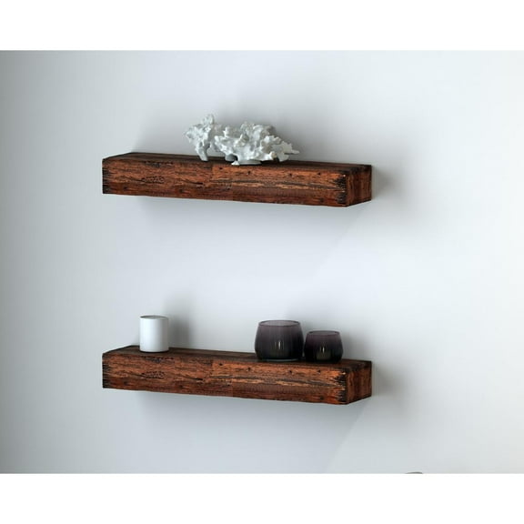northbeam 48 Distressed Floating Shelves (2 Pcs)